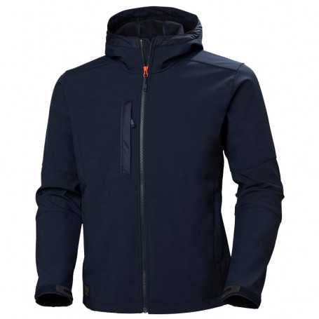 Veste Softshell Kensington noir HH - Bleu