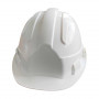 Casque chantier Opale blanc - Face