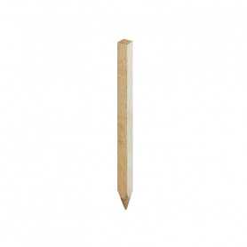 Piquets de chantier bois 40 x 40 x 1000 mm