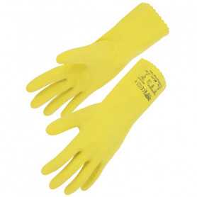 Gant latex jaune Picaflor