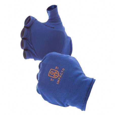 Mitaine doublure gants antichoc avec coussin paume