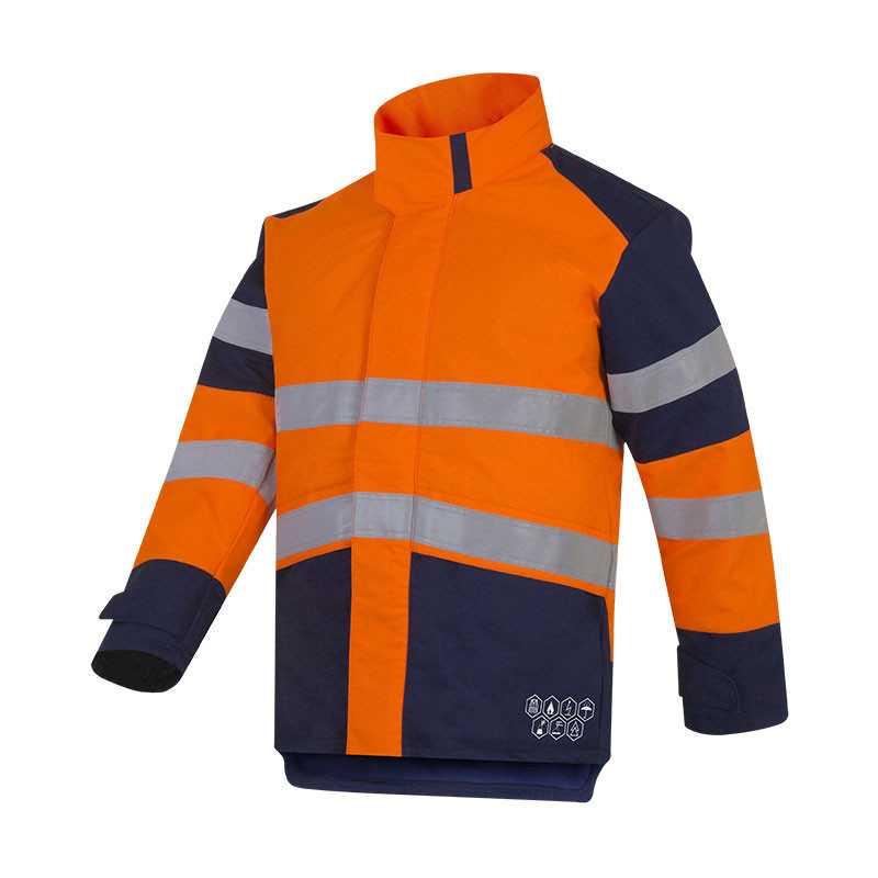 Parka multirisques haute visibilité orange ODIN T2S