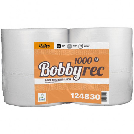 Bobine blanche format standard 24x22 cm 1000 M