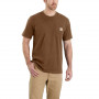 T-shirt avec poche poitrine WORKWEAR Carhartt® - Marron MEA