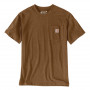 T-shirt avec poche poitrine WORKWEAR Carhartt® - Marron MEA