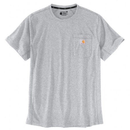 T-shirt FORCE FLEX POCKET Carhartt® - Gris - Devant