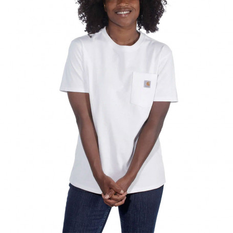 T-shirt pocket femme Carhartt® - Blanc