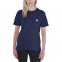 T-shirt pocket femme Carhartt® - Bleu