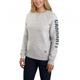 Sweat femme col rond logo manche Carhartt® - Femme