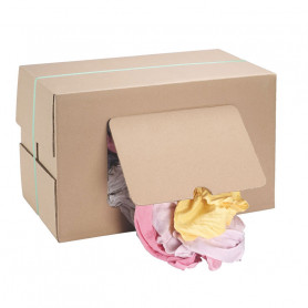 Carton chiffon couleur 10kg PLG