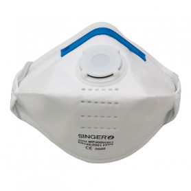 Demi masque pliable avec valve FFP3 SINGER SAFETY