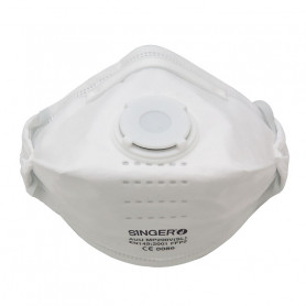 Demi masque pliable avec valve FFP2 SINGER SAFETY