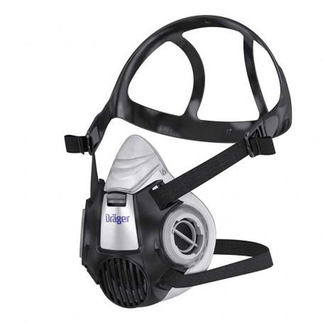 Kit Peintre Dräger X-plore 3300 : Demi-masque + Filtres A2P3 + Lunettes X-pect 4200 | Protection Vapeurs, Peintures, Poussières - 8