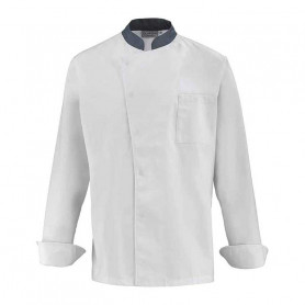 Veste de cuisine homme Cabbage - Marrine Blanc - Devant