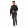 Veste de cuisine homme Cabbage - Noir Rouge - MEA