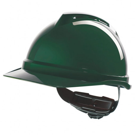 Casque V-Gard 500 Ventilé Fas-Trac III PVC MSA