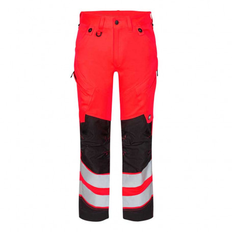 Pantalon Safety haute-visibilité ENGEL - Devant Rouge