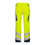 Pantalon de travail LIGHT SAFETY haute visibilité ENGEL - Jaune arrière
