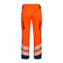 Pantalon de travail LIGHT SAFETY haute visibilité ENGEL - Orange Arrière