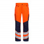 Pantalon de travail LIGHT SAFETY haute visibilité ENGEL - Orange  devant