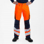 Pantalon de travail LIGHT SAFETY haute visibilité ENGEL - Orange MEA