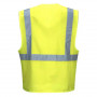 Gilet haute-visibilité PORTWEST - Jaune dos