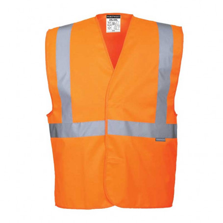 Gilet haute-visibilité PORTWEST - Orange devant