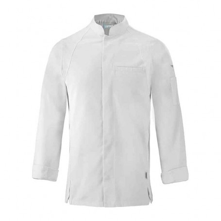 Veste de cuisine homme Basil LAFONT - Blanc Face