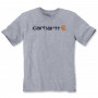 T-shirt manches courtes CORE logo graphique Carhartt - Gris