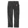 Pantalon de travail cargo RIPSTOP CORDURA stretch Carhartt - noir arrière