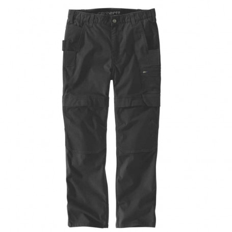 Pantalon de travail cargo RIPSTOP CORDURA stretch Carhartt - noir devant