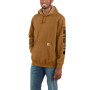 Sweat à capuche MIDWEIGHT Carhartt - Marron MEA