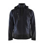 Veste softshell stretch 2D imperméable et coupe-vent - Bleu devant