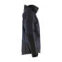 Veste softshell stretch 2D imperméable et coupe-vent - Bleu droite