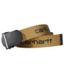 Ceinture Webbing Belt nylon tissé et boucle gravée - Enroulée