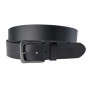 Ceinture en cuir avec boucle métallique élégante