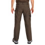 Pantalon de travail Entire avec stretch kaki dos mea