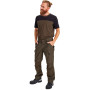 Pantalon de travail Entire avec stretch kaki mea