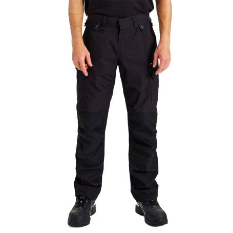 Pantalon de travail Entire avec stretch noir face mea