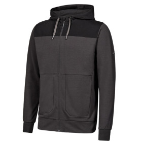 Sweat cardigan Entire avec capuche face