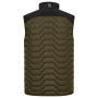Gilet matelassé Entire polyvalent et confortable - vert foret dos