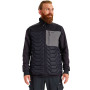 Gilet matelassé Entire polyvalent et confortable - gris noir mea face