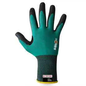 Gant anticoupure enduction nitrile tactile - dos