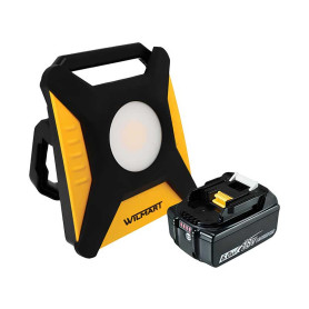 Projecteur LED 40W 4500 lumens sur batterie 18V IP54