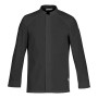 Veste de cuisine homme BASIL LAFONT - Noir Devant