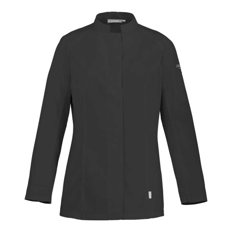 Veste de cuisine femme PEPPER2 LAFONT - Noir Devant