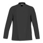 Veste de cuisine homme Lemongrass2 - Noir Devant