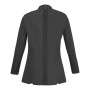Veste de cuisine femme NUTMEG2 - Noir Dos
