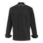 Veste de cuisine homme CABBAGE - NOIR/ANTHRACITE Devant