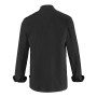 Veste de cuisine homme CABBAGE - NOIR Dos